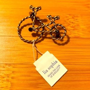 NEW Lia Sophia bicycle pin